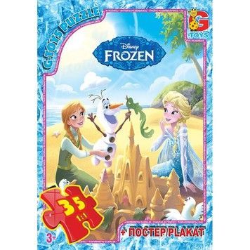 Пазлы G-Toys Frozen 35 эл (FR010)