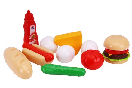 Іграшковий набір ТехноК набір продуктів "Fast food" (TH8751)