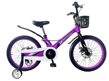 Велосипед детский Crosser Hunter Magnesium Bike 20 дюймов фиолетовый (HMB20VL)