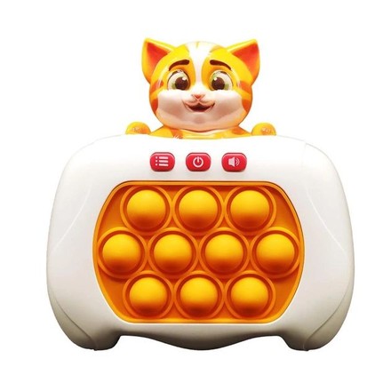 Детская игрушка антистресс Pop It электронный Котик (280B)