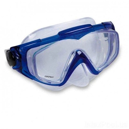Маска для плавания INTEX Silicone Aqua Pro Masks синяя (55981BL)