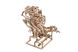 Пазли механічні UGEARS 3D Ланцюговий підйомник Марбл-траса (U70156)