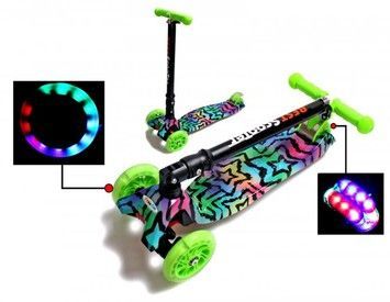 Самокат дитячий Scale Sport Scooter Maxi Зірки складаний (906716330)