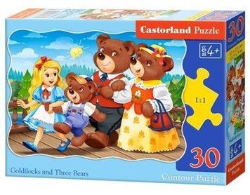 Пазлы Castorland Три медведя 30 эл (B-03716)