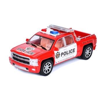 Машинка Police инерционная пикап красная (1-B-8-ARD)