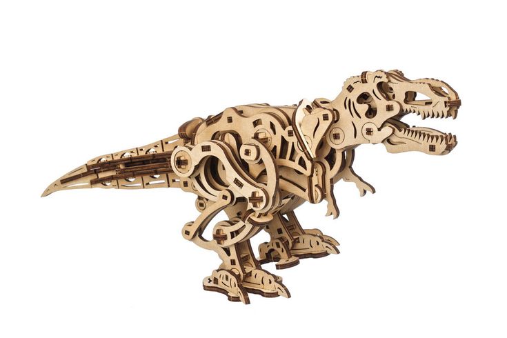 3D пазлы UGEARS механический Тиранозавр 249 эл (70203)