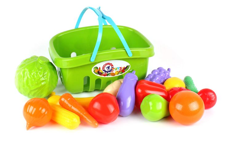 Іграшка дитяча ТехноК Набір продуктів з кошиком (TH5354)