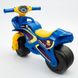 Каталка-толокар DOLONI Музичний мотоцикл Поліцейський байк жовто-синій (0139/57)