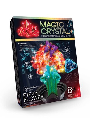 Набір Danko Toys для проведення дослідів Magic Сrystal Fiery flower (OMC-01-08)