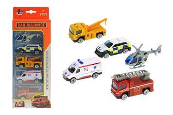 Набор игрушечного спецтранспорта 5 шт. в комплекте (XG879-226)