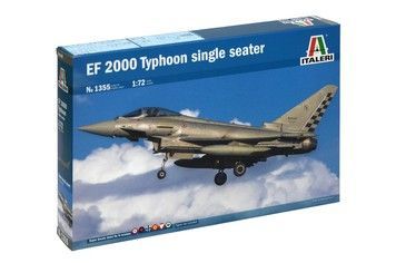 Сборная модель ITALERI EF2000 TYPHOON одноместный 1:72 (IT1355)