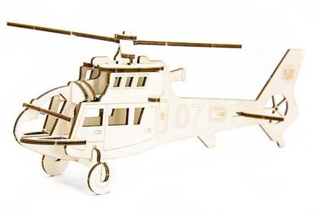 Механический 3D пазл Handy Games Вертолёт (HG-0009)