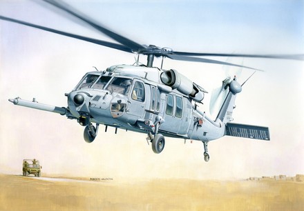 Збірна модель ITALERI 1:48 Гелікоптер MH-60K BLACKHAWK SOA (IT2666)