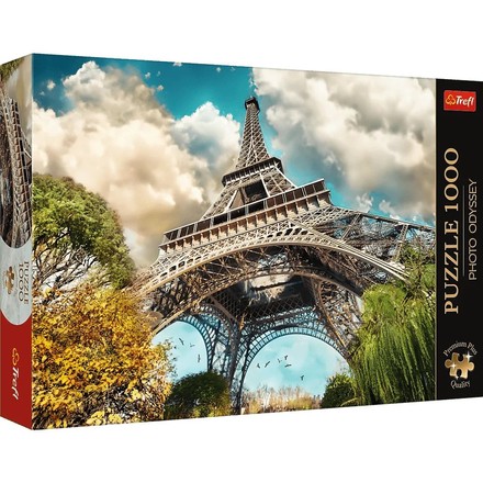 Пазлы Trefl Photo Odyssey Эйфелева башня в Париже Франция 1000 эл (10815)