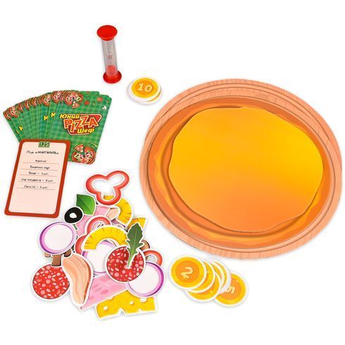 Гра настільна Strateg Юний Pizza Шеф (30781)