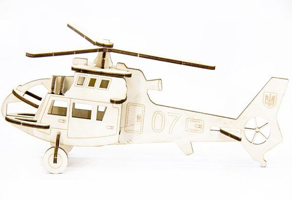 Механічний 3D пазл Handy Games Гелікоптер (HG-0009)