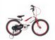 Велосипед дитячий Crosser Space Magnesium Bike 20 дюймів біло-червоний (SMB2021/20WT)