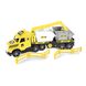 Іграшка дитяча Magic Truck Technic Вантажівка з будівельними контейнерами (36470)