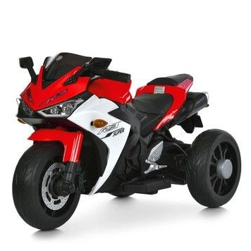 Електромотоцикл Yamaha R3 Super із світло-звуковими ефектами червоний (M6329EL-3)