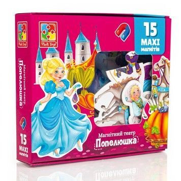 Настольная игра Vladi toys Магнитный театр. Попелюшка (VT3206-53)