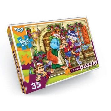 Пазлы мягкие Danko Toys Буратино 35 эл. (S35-10-01)