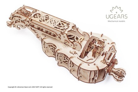Механический 3D пазл UGEARS Харди-Гарди (70030)