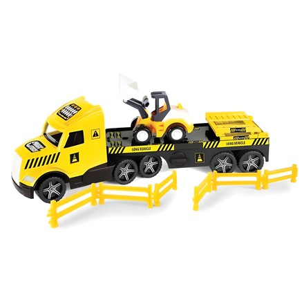 Іграшка дитяча Magic Truck Technic Вантажівка з бульдозером (36430)