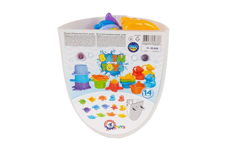 Ігровий набір ТехноК іграшки для ванної (TH8386)