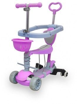 Самокат дитячий Maraton Sigma 5 in 1 бузковий (SMR0015LV)