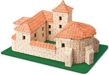 Керамический конструктор Wise Elk из мини-кирпичиков Олеский замок (70163)