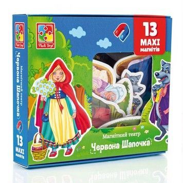 Игра настольная Vladi toys Магнитный театр. Красная шапочка (VT3206-52)