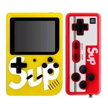Игровая приставка Sup Game box 400 в 1 с джойстиком желтая (710592419)
