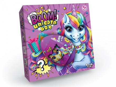Набір для творчості Danko Toys BOOM Unicorn Box (укр.) (BUB-01-01U)