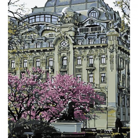 Картина для малювання за номерами Стратег Готель на Дерибасівській 40х50 (SY6564)
