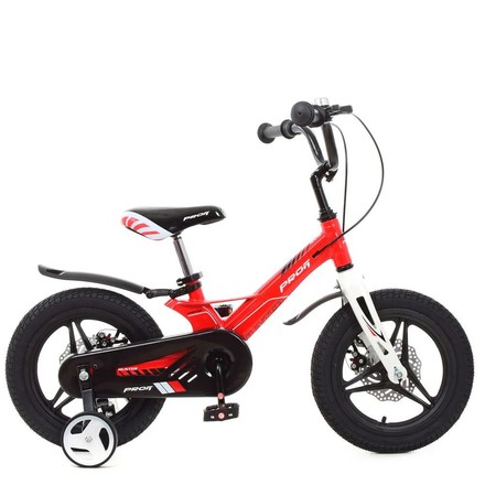 Велосипед двоколісний PROFI Hunter 14" магнієвий червоний (LMG14233)