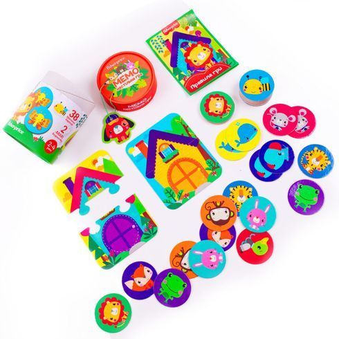 Гра настільна Vladi toys Мемо 38 гральних карток (VT2910-04)