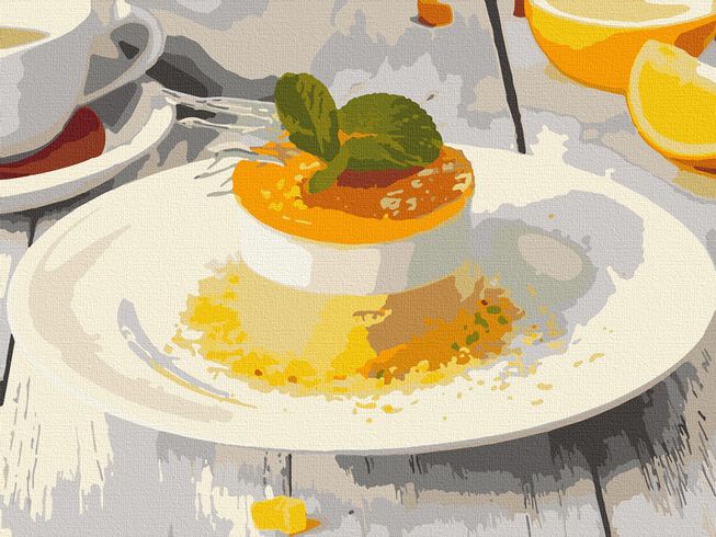 Картина для малювання за номерами Art Craft Апельсиновий десерт 40х50см (12007-AC)
