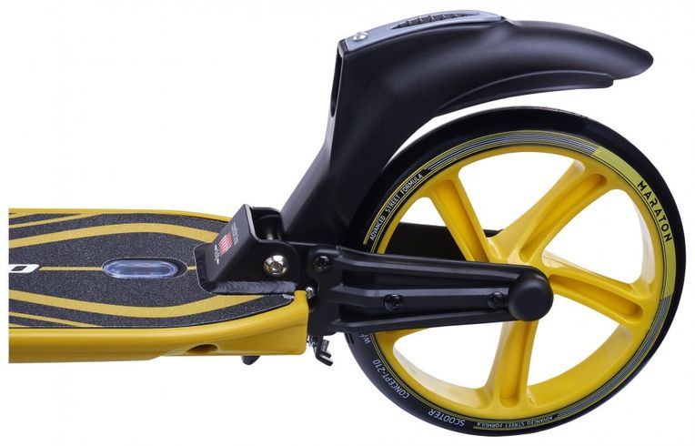 Самокат двоколісний Maraton Concept жовтий (SMR0026YE)