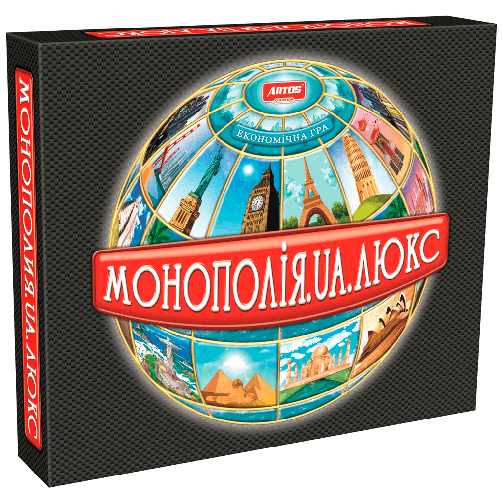 ᐉИгра настольная Artos Games Монополия Люкс (укр.) (GNML10001) | Цена 375  грн, Купить в Украине