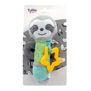 Іграшка брязкальце Tulilo Лінивець 17см (9038)