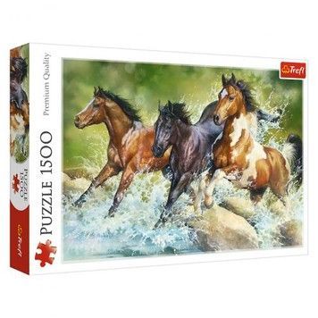 Пазлы Trefl Три диких коня 1500шт. (26148)