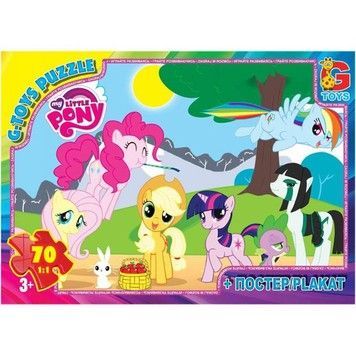 Пазлы G-Toys My little Pony 70 эл (MLP002)