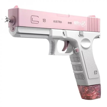 Пистолет водяной аккумуляторный WATER GUN розовый CY003 (159372595/NX999-10PN)
