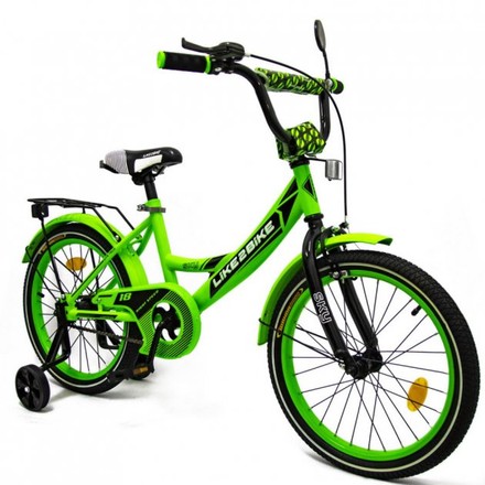 Велосипед детский Like2Bike Sky 18 дюймов салатовый (211805)