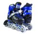 Набір роликові ковзани Scale Sports LF 905 M (34-37) сині (LFC905MBLUE)