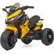 Электромотоцикл Bambi трицикл со светло-звуковыми эффектами желтый (M4274EL-6)