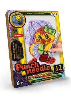 Килимова вишивка Danko Toys Punch Needle Каченя (рос.) (PN-01-03)