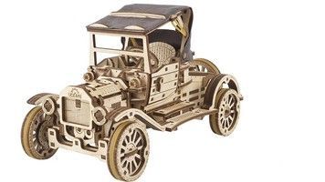 Механический 3D пазл UGEARS Ретро автомобиль UGR-T 337дет (70175)