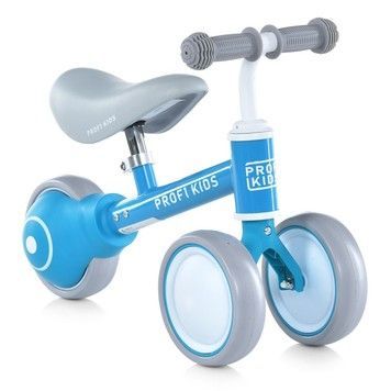 Біговел PROFI KIDS 12" стальна рама колеса EVA блакитний (MBB1016-2)
