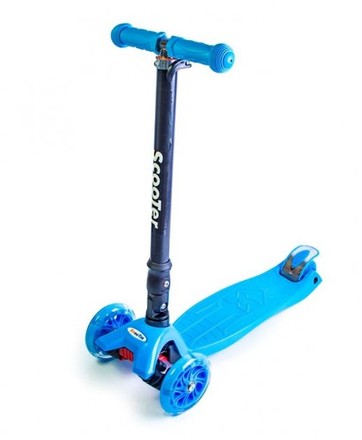 Самокат детский Scale Sport Scooter Maxi складной синий (1612382607)